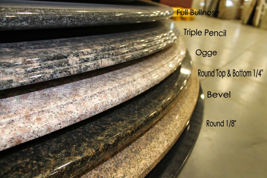 Countertop EdgeS Profiles