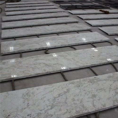 Bianco Romano Granite Prefab Kitchen Countertops