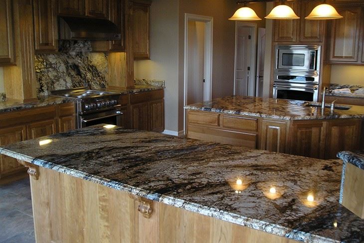 Golden Thunder Granite Countertop 2
